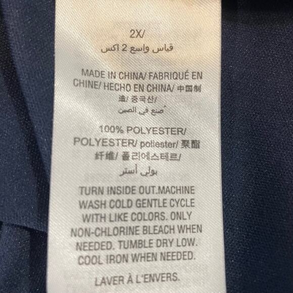 Style & Co. Mid-Length Dress W/ 3/4 Sleeves Round/Neck Line - Picture 5 of 5